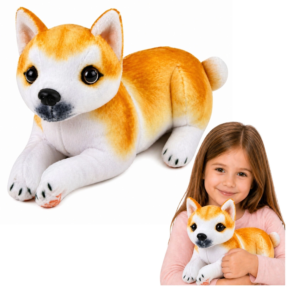 Plyšový pejsek Shiba Inu 25 cm