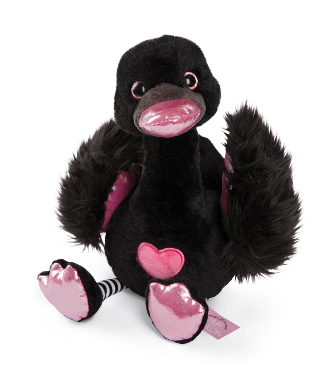 NICI plyš Love Černá labuť 25cm