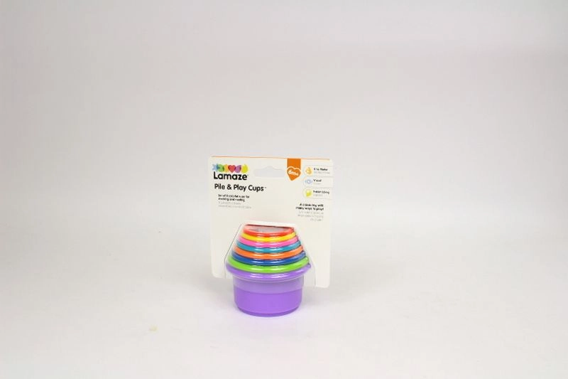 TOMY Lamaze stohovací kelímky věž (8 ks)