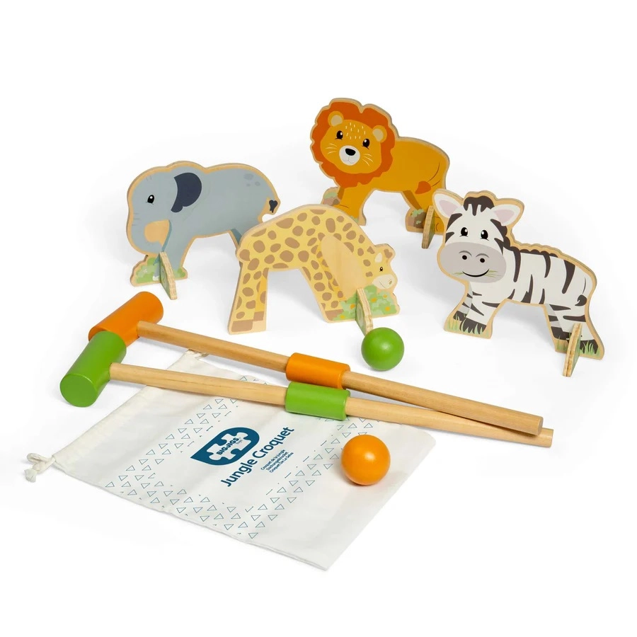 Dřevěný kroket Džungle