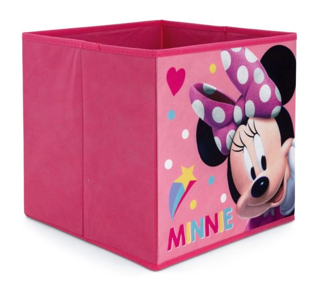 Skládací úložný box organizér Minnie Mouse 31 × 31 × 31 cm