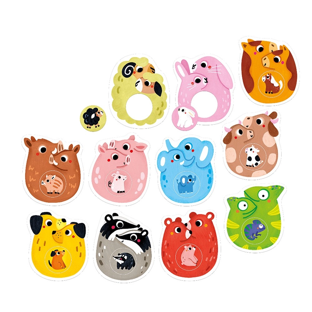 První puzzle - Rodiny