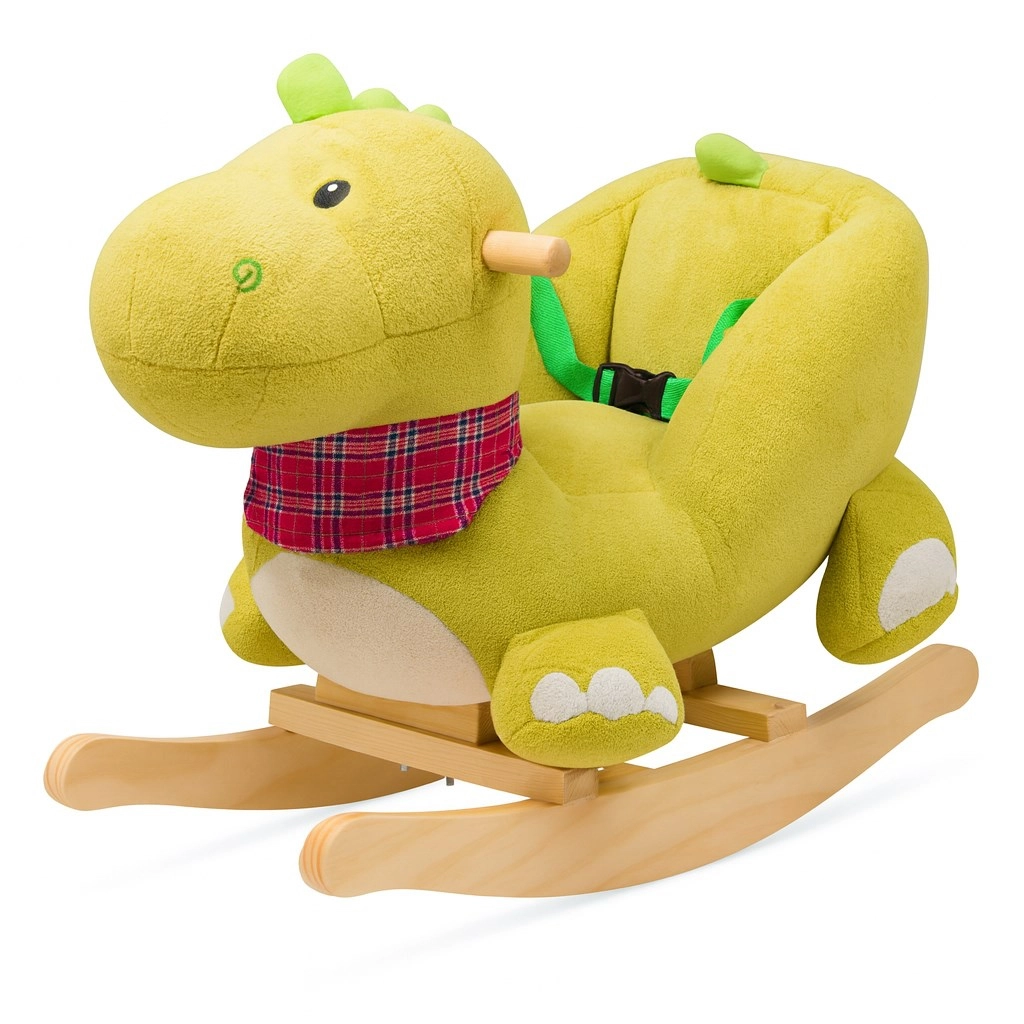 Houpací plyšový dinosaurus s melodií Baby Mix