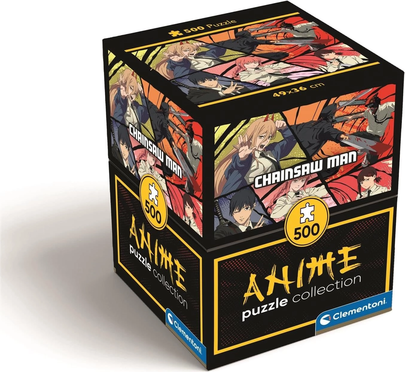 Puzzle CLEMENTONI Gaming Collection Chainsaw Man II 500 dílků