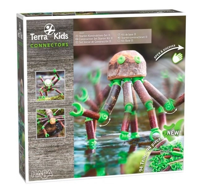 Levně Terra Kids Connectors – základní stavebnice II pro tvoření z přírody