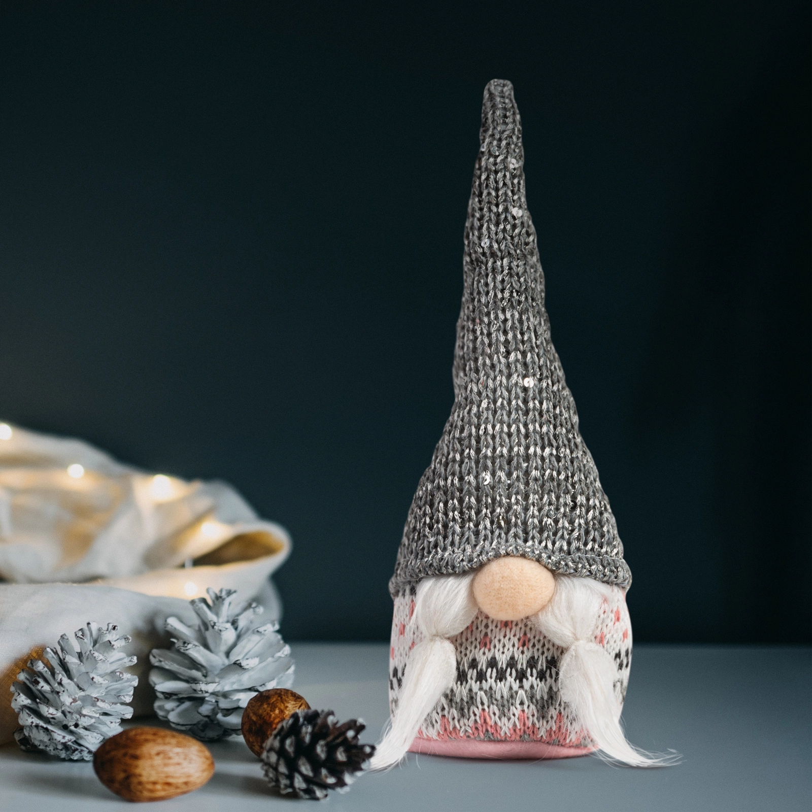 Vánoční skandinávský trpaslík 22 cm – 1 kus