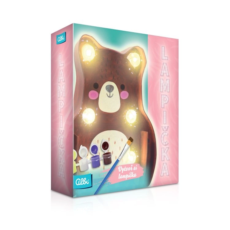 DIY Lampička - Medvídek Albi