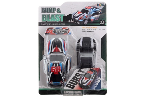 Rozkládací sportovní auto na zpětný chod pullback