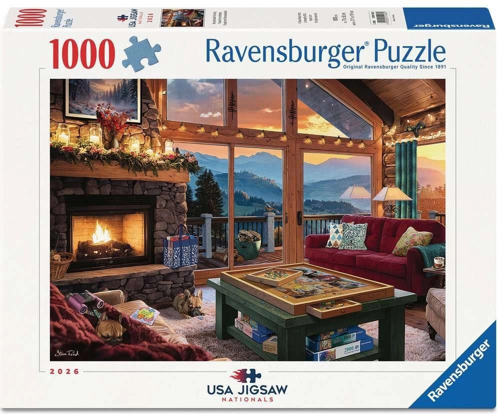Ravensburger puzzle USA Jigsaw Nationals 2026 1000 dílků