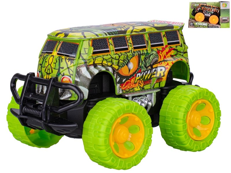 Auto se setrvačníkem 14 cm s velkými koly