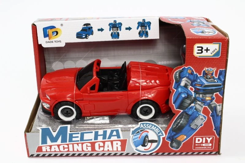 Šroubovací stavebnice auto–robot 2v1 v boxu