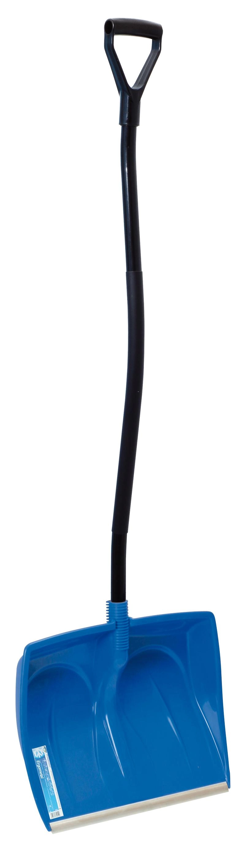 Prosperplast Hrablo na sníh Ergometal, modrá, 50,5 x 38,5 cm