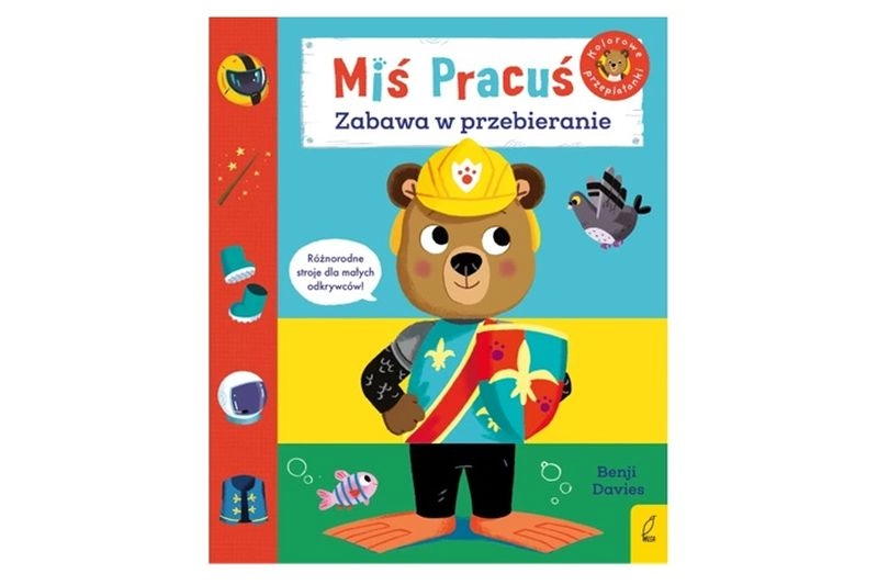Miś Pracuś: zábava s převlékáním