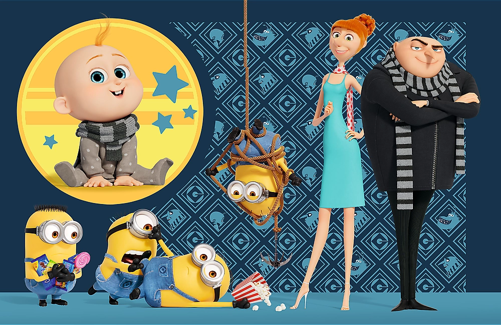 TREFL Puzzle Já, padouch 4: Gru Junior 54 dílků