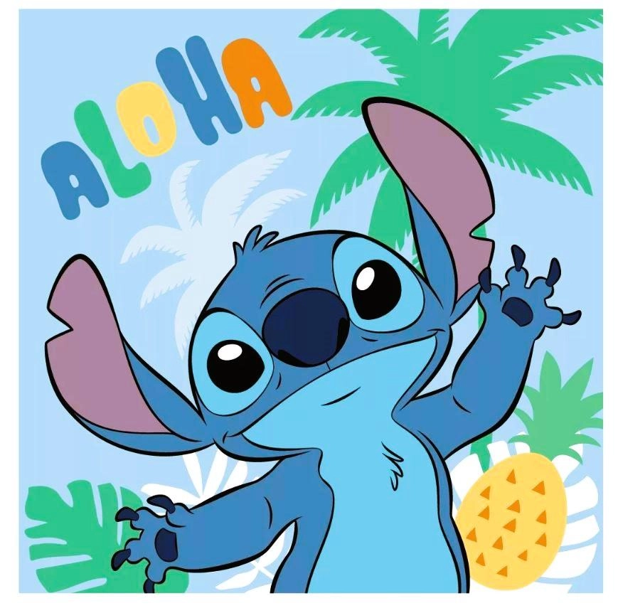 Ručník na obličej Stitch - 1 kus