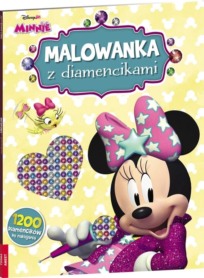 Disney Minnie omalovánka s diamantíky
