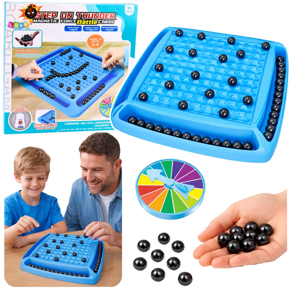 Magnetická strategická stolní hra s kuličkami, 40 dílů