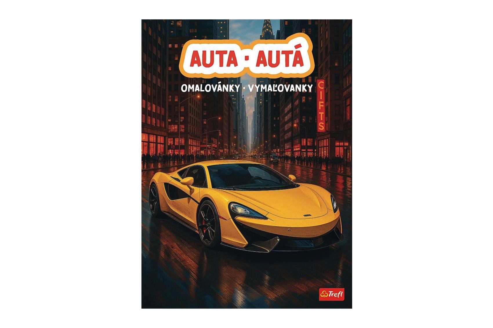 Omalovánky Auta 20 × 27,5 cm