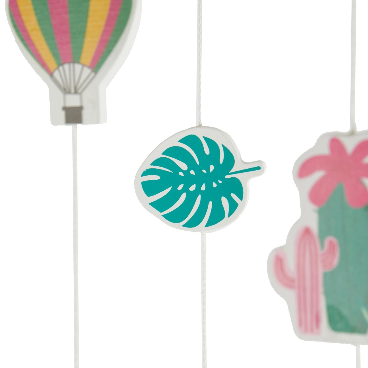 Bieco - Dřevěný závěsný mobil - lama