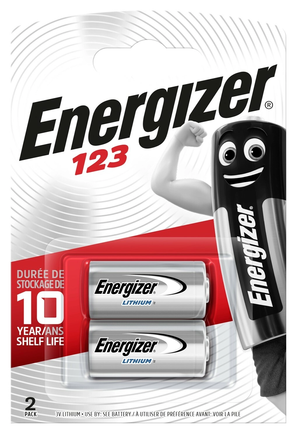 Energizer Lithium 123 1500mAh 2ks E300783702