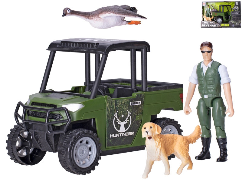 Revenant auto terénní 14 cm volný chod s doplňky