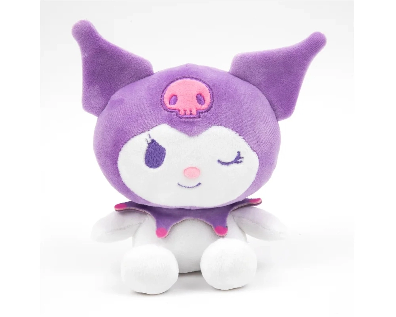 Plyšová hračka Kuromi Hello Kitty 20 cm – fialová graffiti edice