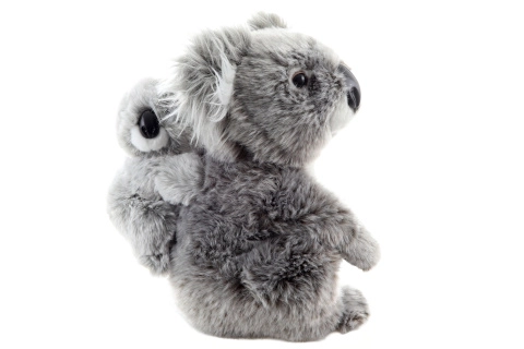 Plyšová koala s mláďetem 25 cm eco-friendly