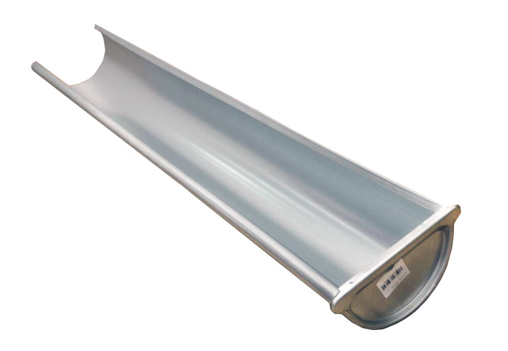 M.A.T. Okapový žlab koncový P 330 mm pozink