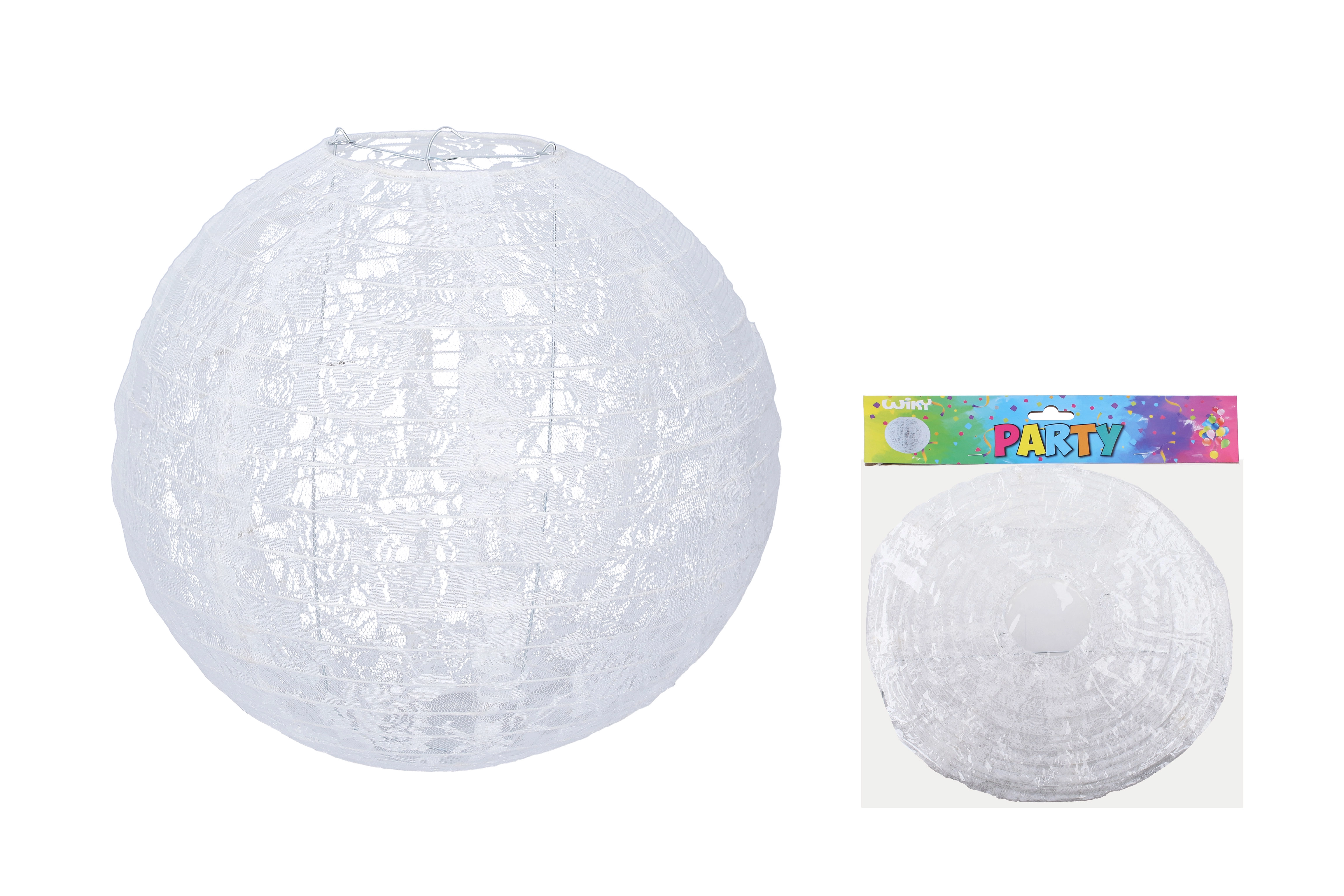 Levně Wiky Lampion koule 30 cm Květina