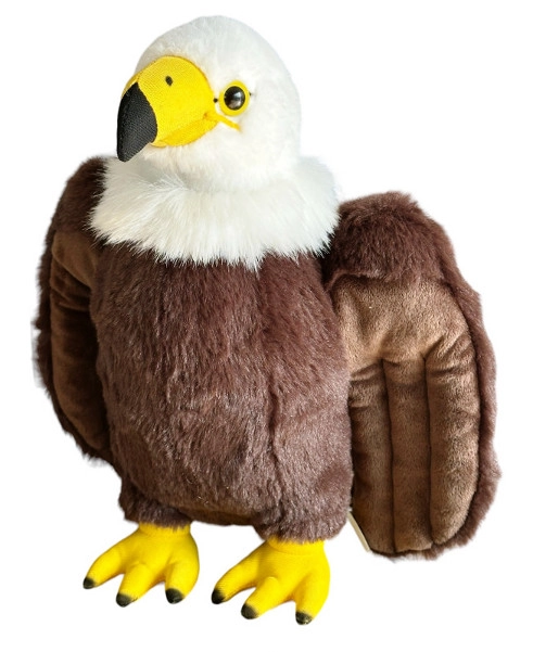 Orel plyšový 28 cm