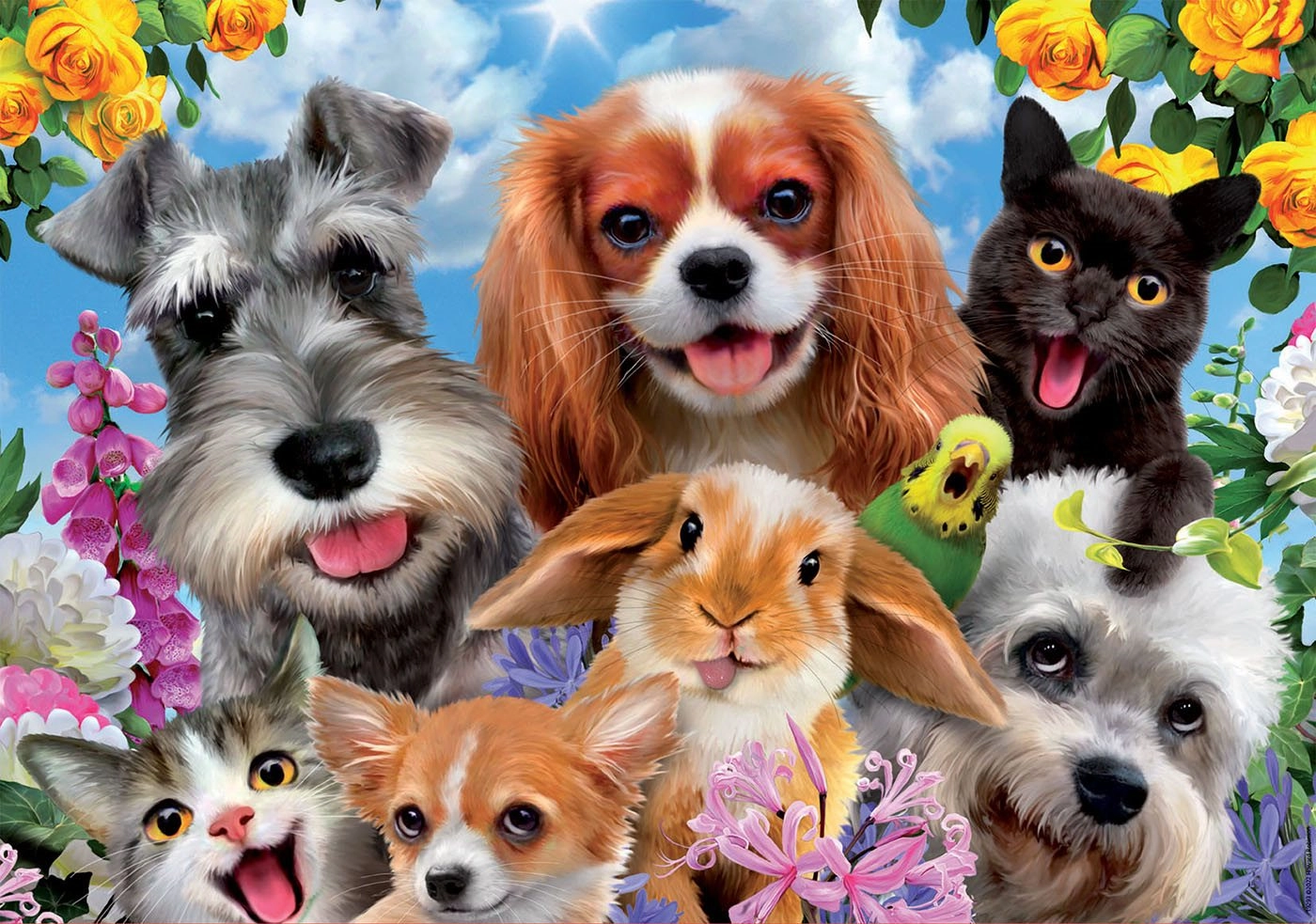 Educa Pet Selfie 200 dílků