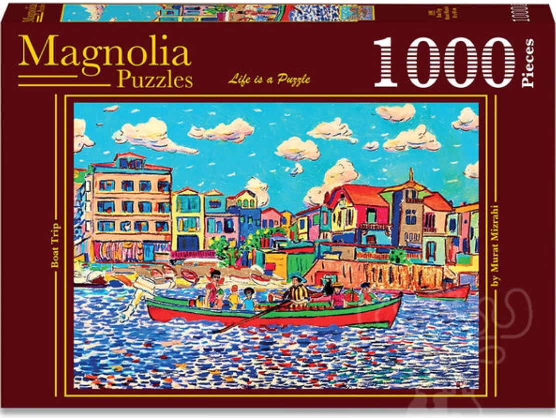 Magnolia puzzle Výlet lodí 1000 dílků