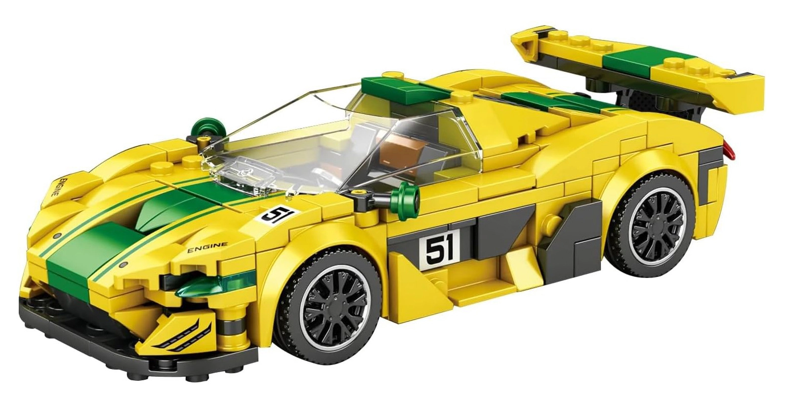 Stavebnice Reobrix 677 Sportovní auto 368 dílků