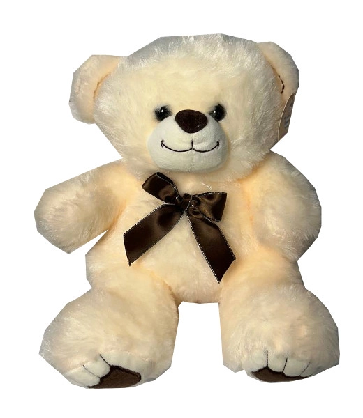 Krémový plyšový medvídek 28 cm