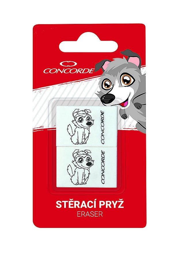 Levně CONCORDE Pryž Volfík 2ks blistr