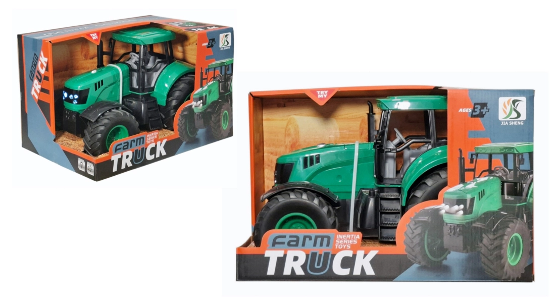 Traktor se světlem a zvukem
