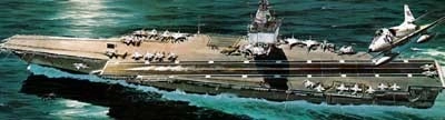 Revell Model Kit Plastic loď 05046 U.S.S Enterprise 1:720