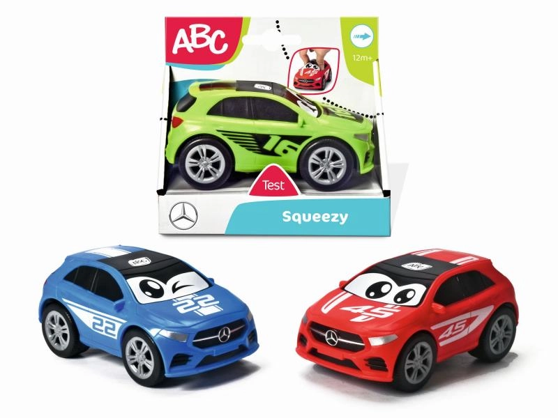 Dickie ABC Mercedes Squeezy, 11 cm,  3 druhy
