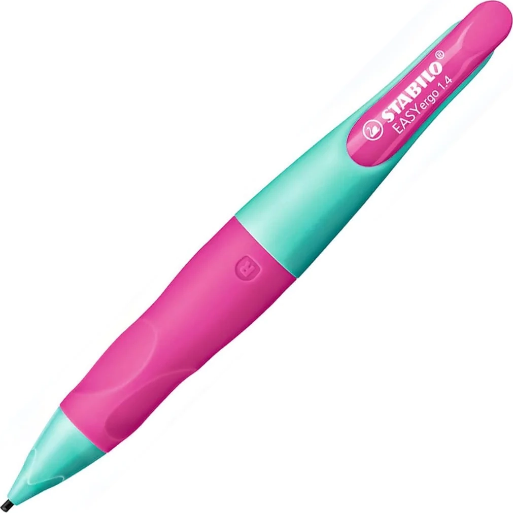 Stabilo Easyergo 1,4 mm pro praváky tyrkysovo-růžová