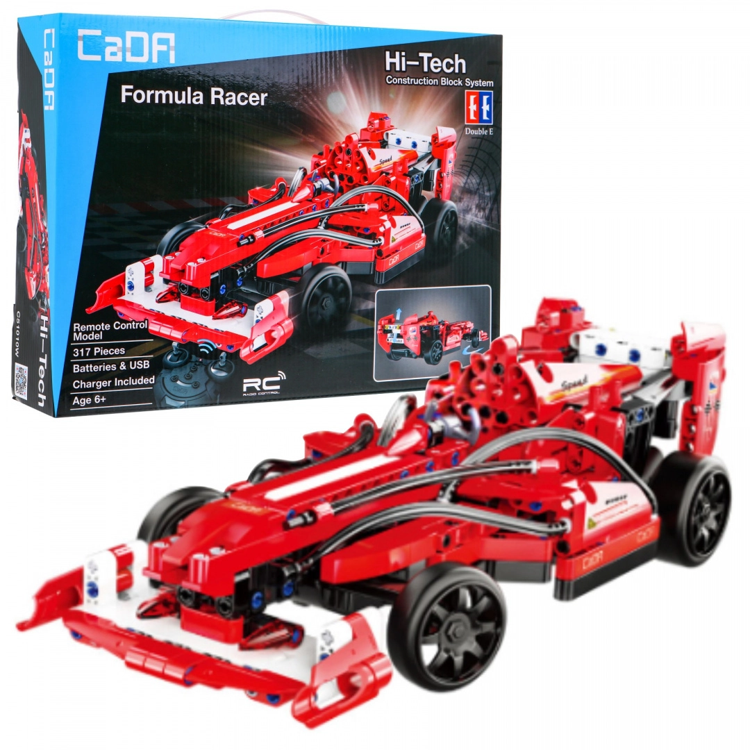 Levně Stavebnice RC závodní formule 317 dílků pro děti 6+
