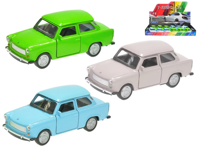 MIKRO TRAIDING Trabant 11cm kov zpětný chod 3barvy