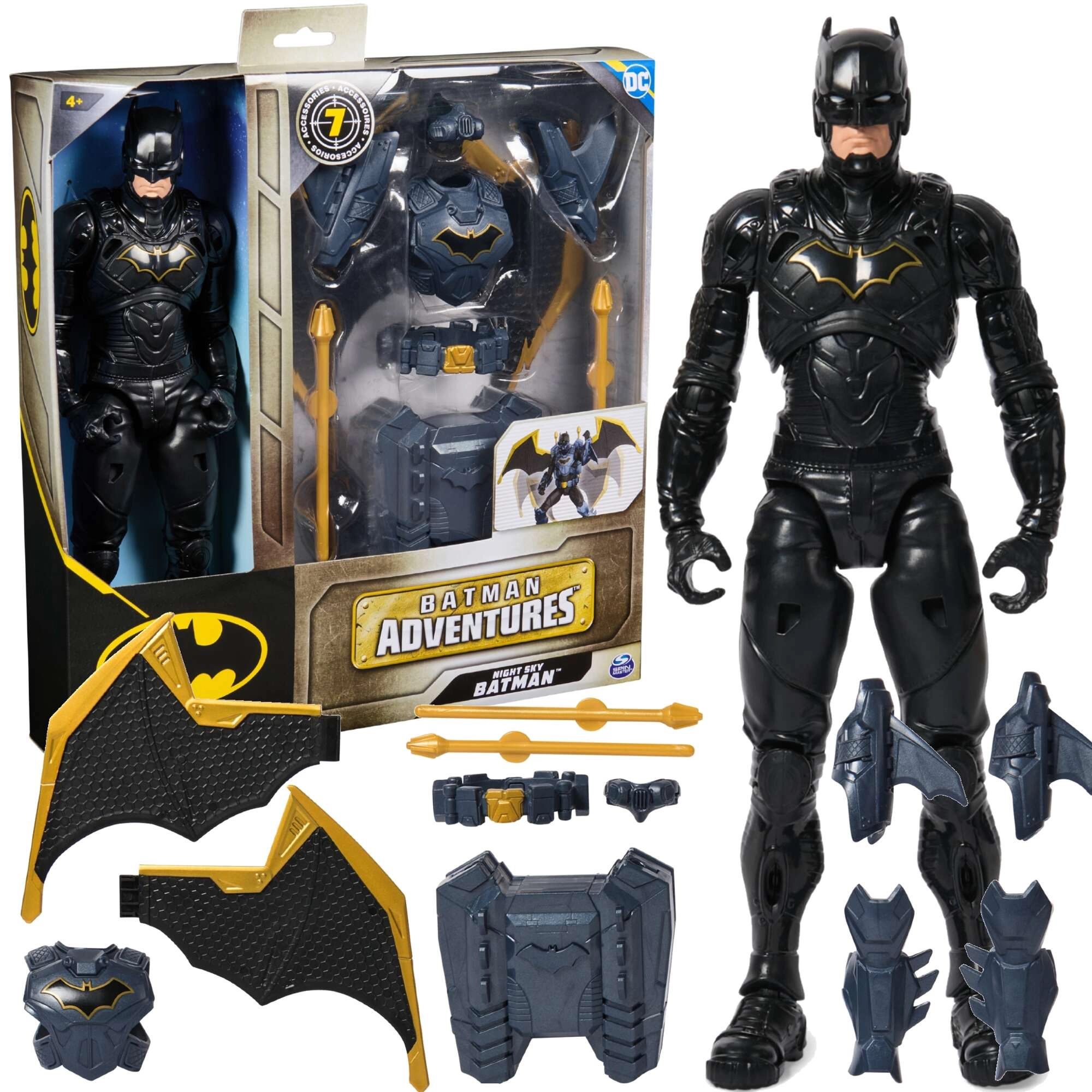 Batman figurka s křídly 30 cm s doplňky