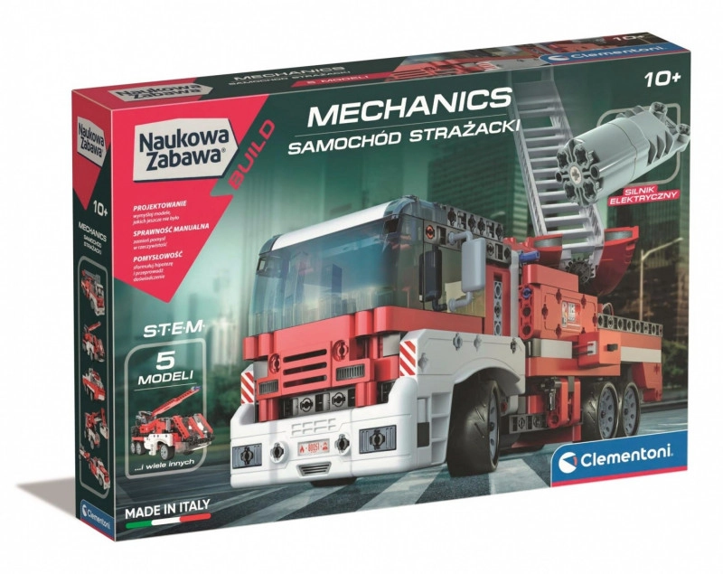 Stavebnice mechanické laboratoře - Hasičské auto