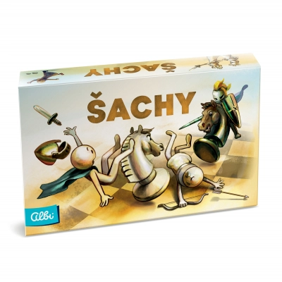 Levně Šachy – klasická stolní logická hra
