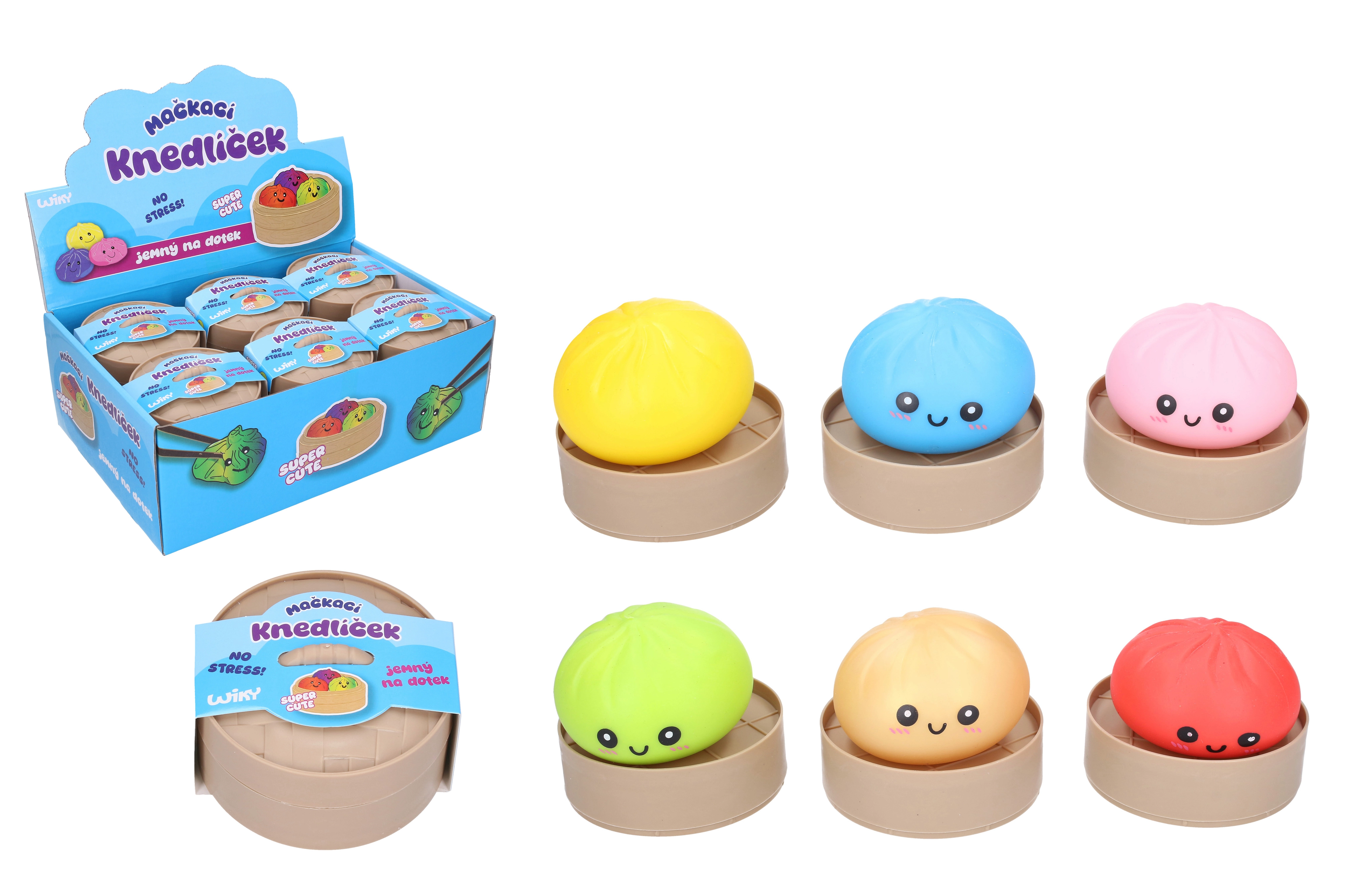 Mačkací knedlíček mystery box 8,5 cm - 1 kus
