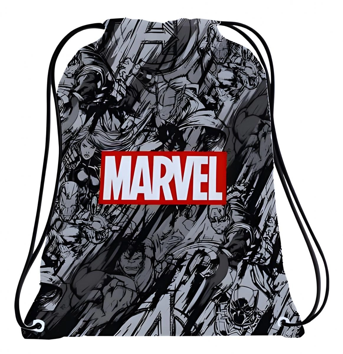 Marvel pattern - izolovaná taška se stahovací šňůrkou 30 × 40 cm - 1 kus