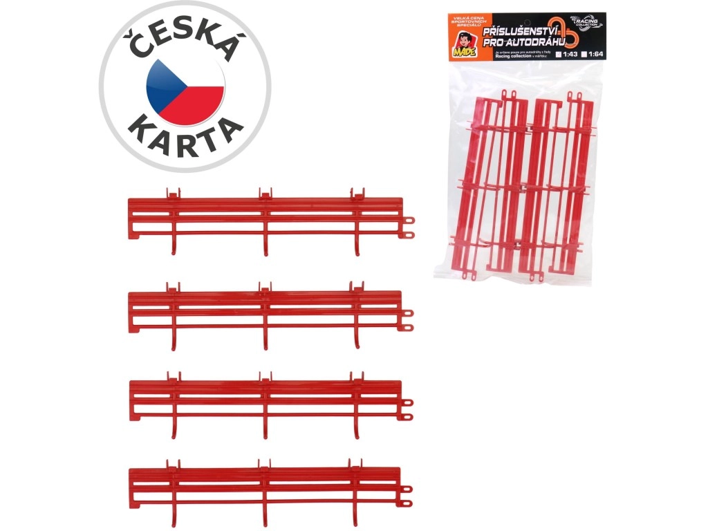 Náhradní svodidla k autodráze MaDe