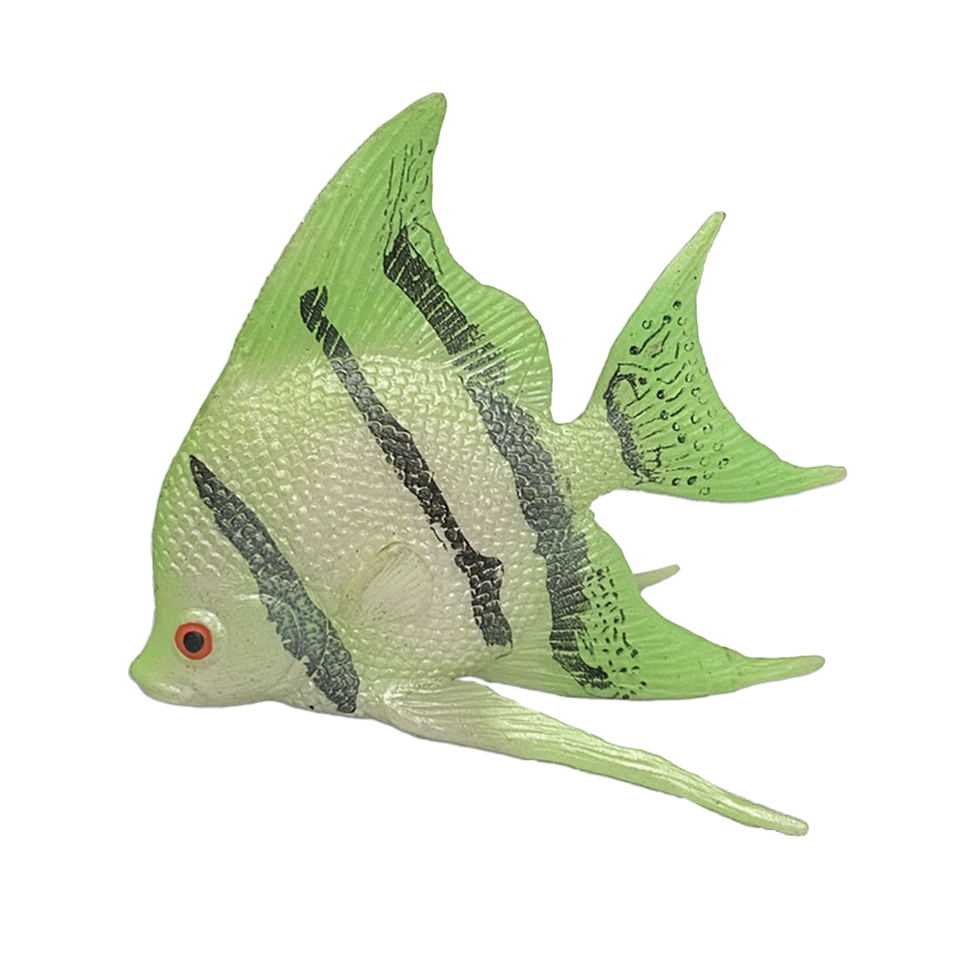 Gumová rybička zelená 10 cm