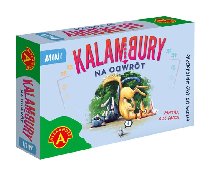 Kalambury naruby mini – společenská párty hra do kapsy