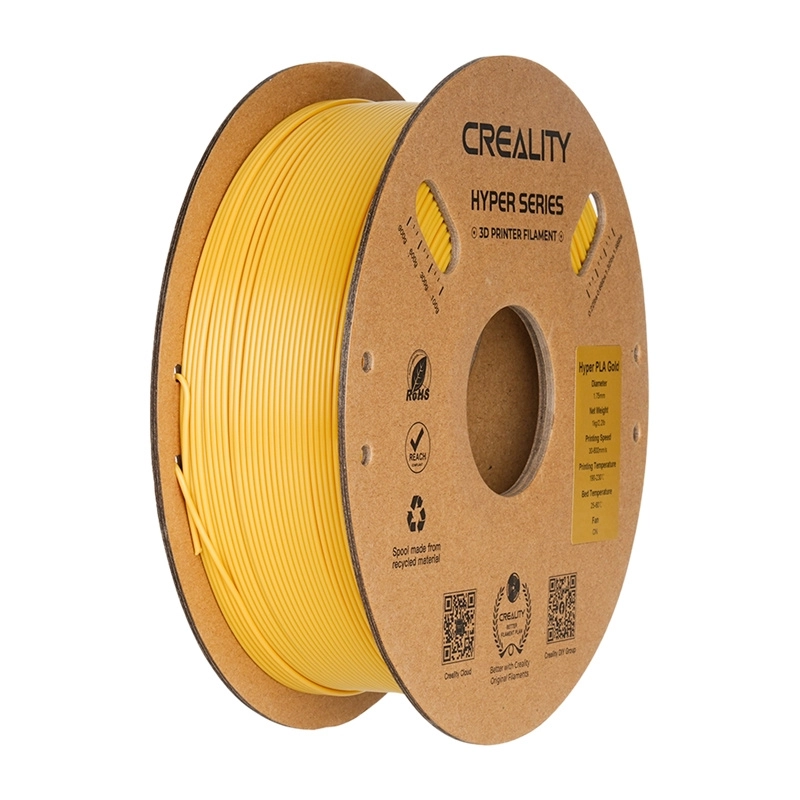 Creality Hyper PLA Zlatá / Gold 1,75 mm 1 kg